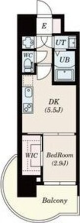 セレニテ新大阪プリエの物件間取画像